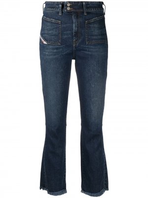 Расклешенные джинсы D-Earlie Diesel. Цвет: синий