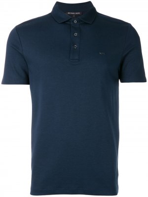 Рубашка-поло с короткими рукавами Michael Kors. Цвет: синий