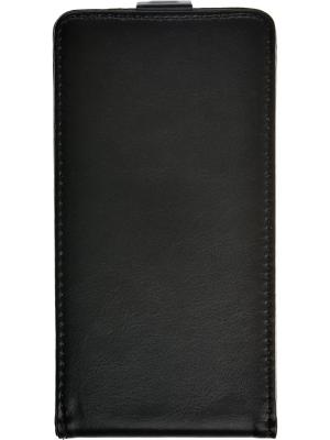 Флип-чехол skinBOX для смартфона Samsung Galaxy A7. Цвет: черный