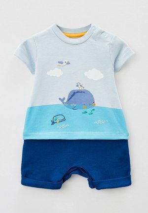 Комбинезон бельевой Mothercare. Цвет: голубой