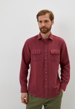 Рубашка Centauro. Цвет: бордовый