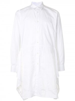 Рубашка оверсайз с длинными рукавами Comme Des Garçons Shirt. Цвет: белый