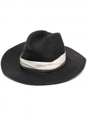 Шляпа с декором Monili Brunello Cucinelli. Цвет: черный