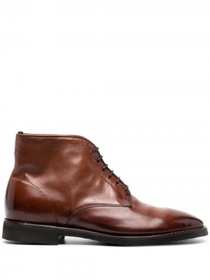 Ботинки на шнуровке Alberto Fasciani. Цвет: коричневый
