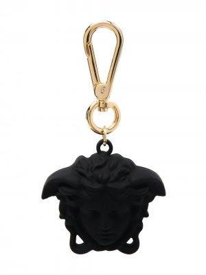 Брелок с декором Medusa Versace. Цвет: черный