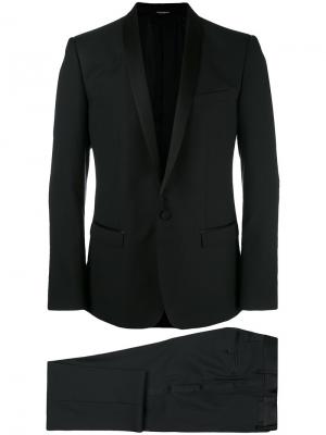 Строгий костюм Dolce & Gabbana. Цвет: черный