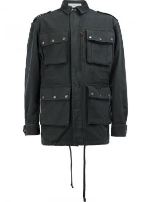 Куртка с карманами карго Faith Connexion. Цвет: чёрный