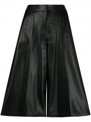 Укороченные брюки палаццо Desa 1972. Цвет: черный