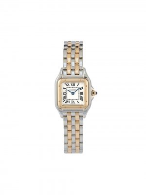 Наручные часы Panthère pre-owned 30 мм 2021-го года Cartier. Цвет: серебристый