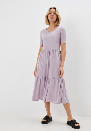 Платье JDY. Цвет: фиолетовый