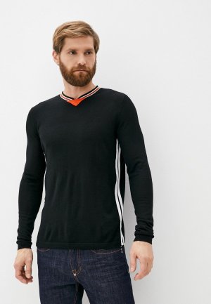 Пуловер Bikkembergs. Цвет: черный