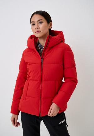 Куртка утепленная Ecoalf. Цвет: красный