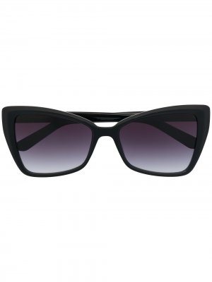 Солнцезащитные очки с эффектом градиента Karl Lagerfeld. Цвет: серый
