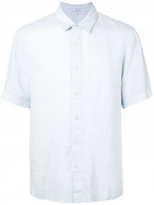 Рубашка с короткими рукавами James Perse. Цвет: белый