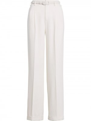 Прямые брюки с завышенной талией Ralph Lauren Collection. Цвет: нейтральные цвета