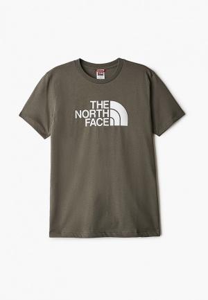 Футболка The North Face. Цвет: хаки