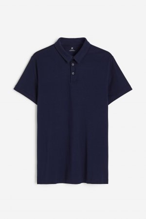 Рубашка-поло приталенного кроя H&M