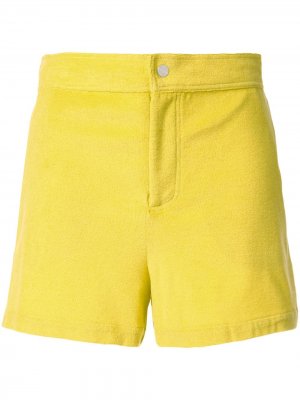 Короткие шорты pre-owned Hermès. Цвет: желтый