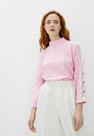 Блуза Boutique Moschino. Цвет: розовый