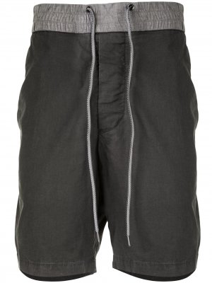 Легкие шорты с кулиской James Perse. Цвет: серый