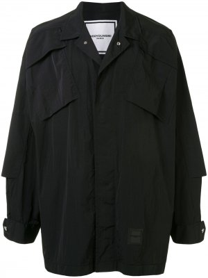 Куртка с накладными карманами Wooyoungmi. Цвет: черный