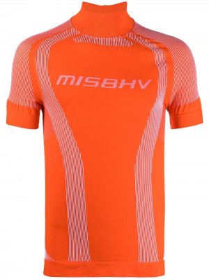 Футболка Sport Active с логотипом MISBHV. Цвет: оранжевый