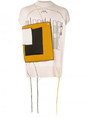 Структурированный свитер A-COLD-WALL*. Цвет: коричневый