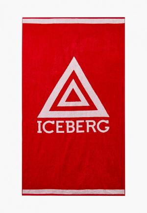 Полотенце Iceberg. Цвет: красный