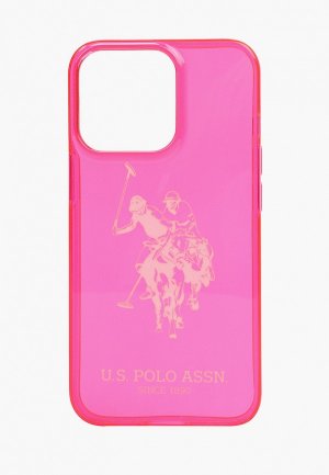 Чехол для iPhone U.S. Polo Assn.. Цвет: розовый