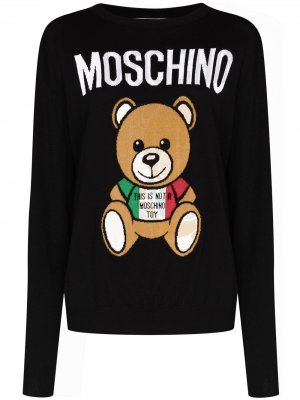 Джемпер Italian Teddy Bear Moschino. Цвет: черный