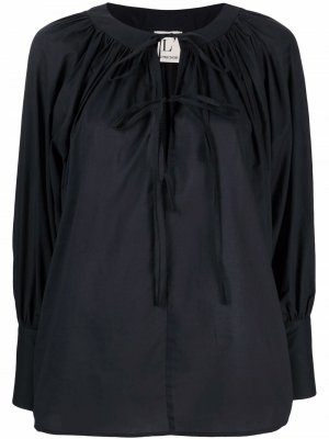 LAutre Chose блузка с драпировкой L'Autre. Цвет: черный