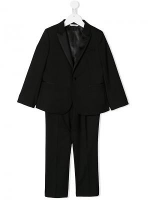 Классический костюм-двойка Dolce & Gabbana Kids. Цвет: черный
