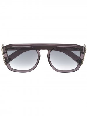 Солнцезащитные очки KB7/9O Fendi Eyewear. Цвет: серый