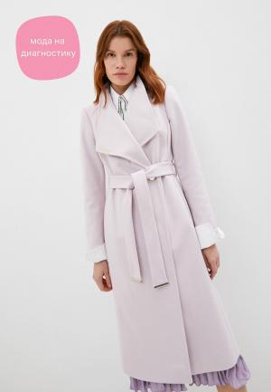 Пальто Ted Baker London. Цвет: розовый