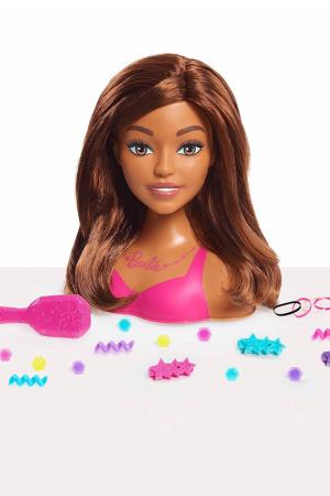 Голова для причёсок Барби Barbie. Цвет: бежевый