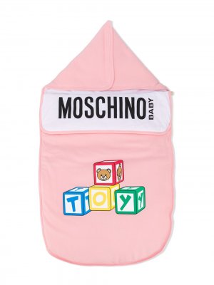 Спальный конверт Toy Teddy Moschino Kids. Цвет: розовый