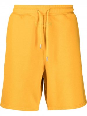 Спортивные шорты с вышитым логотипом BEL-AIR ATHLETICS. Цвет: желтый