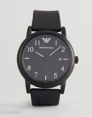 Черные часы  AR11071 Emporio Armani. Цвет: черный