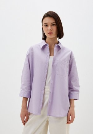 Рубашка Zarina. Цвет: фиолетовый