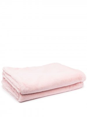 Одеяло Brady из искусственного меха Apparis. Цвет: розовый