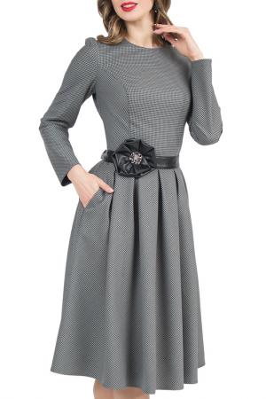 Платье Olivegrey. Цвет: черно-серый