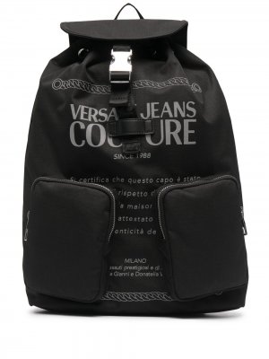 Рюкзак Etichetta Versace Jeans Couture. Цвет: черный