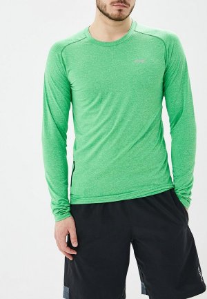 Лонгслив спортивный Li-Ning. Цвет: зеленый