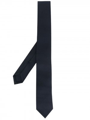Однотонный галстук Thom Browne. Цвет: синий