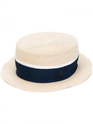 Шляпа-панама Maison Michel. Цвет: нейтральные цвета