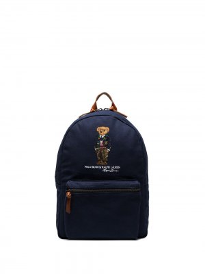 Рюкзак Polo Bear Ralph Lauren. Цвет: синий
