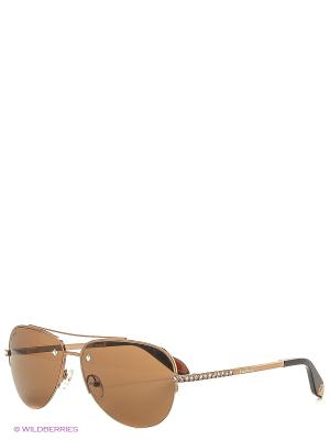 Солнцезащитные очки BLD 1614 101 Baldinini. Цвет: золотистый, коричневый
