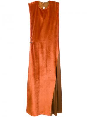 Платье Dits Damir Doma. Цвет: жёлтый и оранжевый