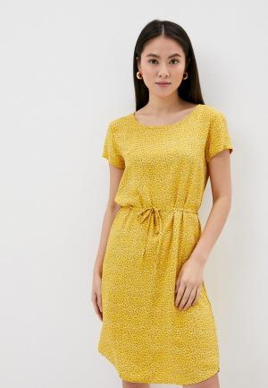 Платье Fresh Made. Цвет: желтый