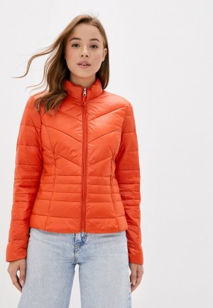 Куртка утепленная Vero Moda. Цвет: оранжевый
